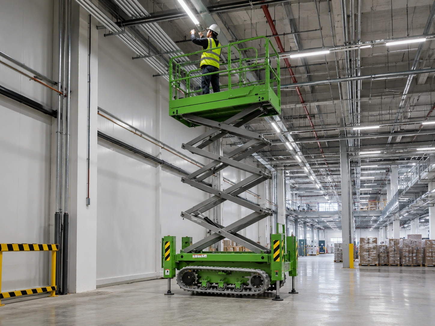 Industrial Installation crawler lift application