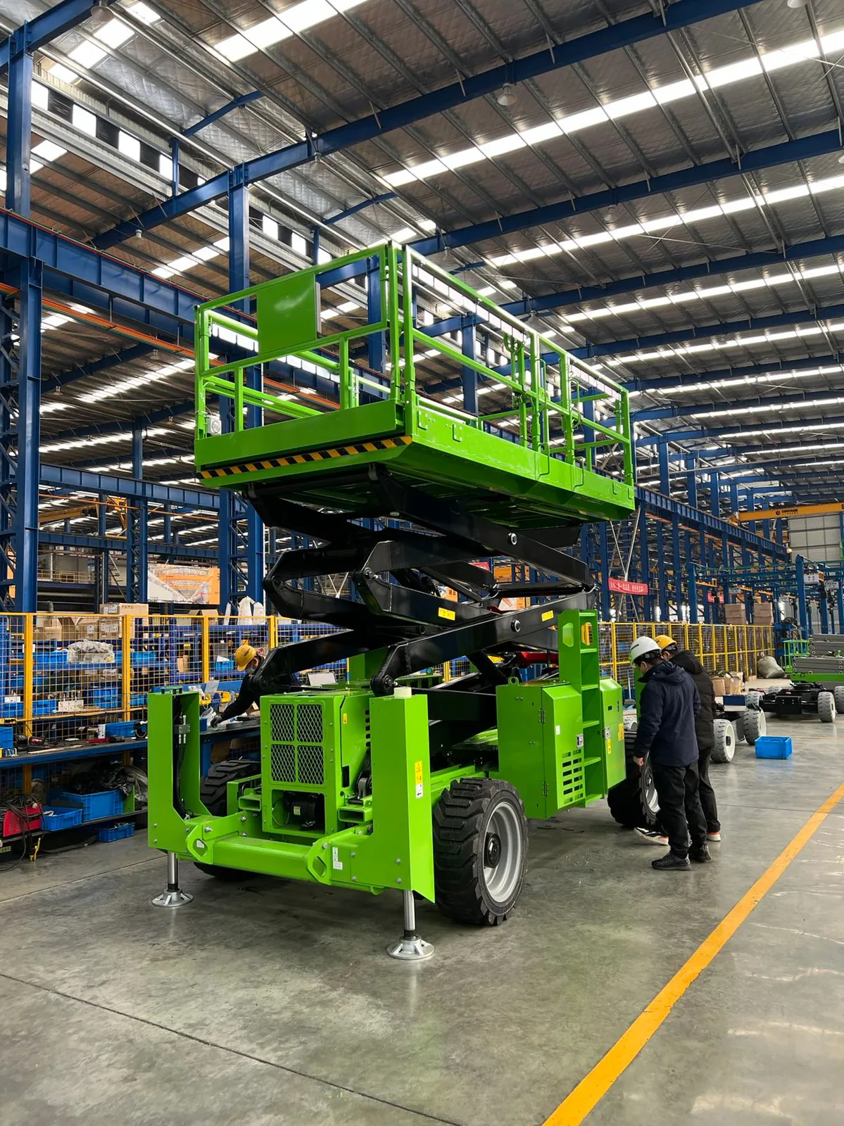 Rough Terrain Scissor Lift GS1414ERT-4 main view