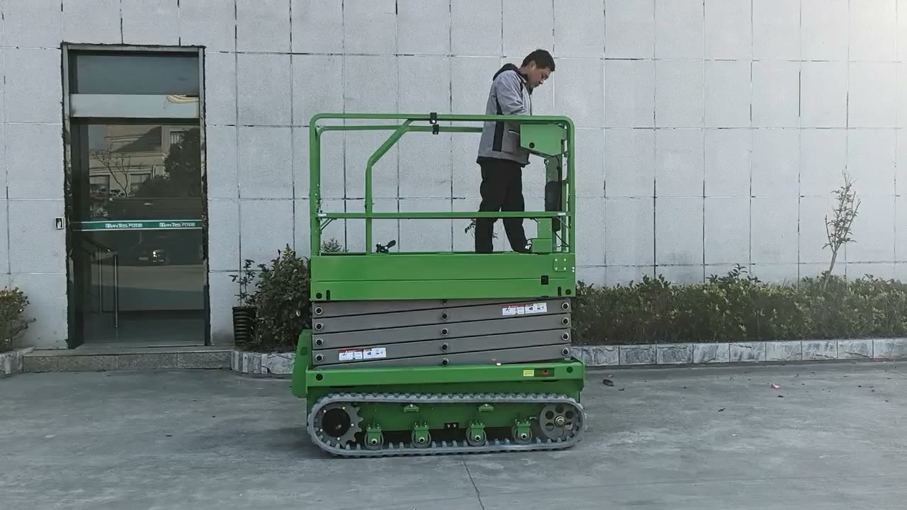 Crawler Scissor Lift Videos Collection
